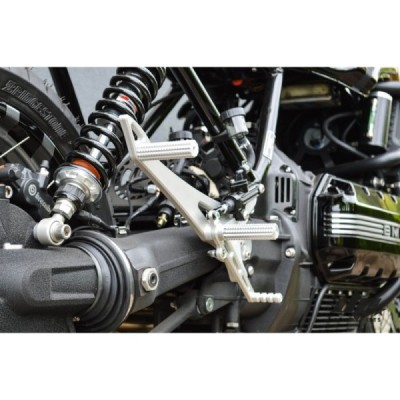 Front + rear sets – DUAL footrest BMW K100 K75 K1100 cafe racer scrambler