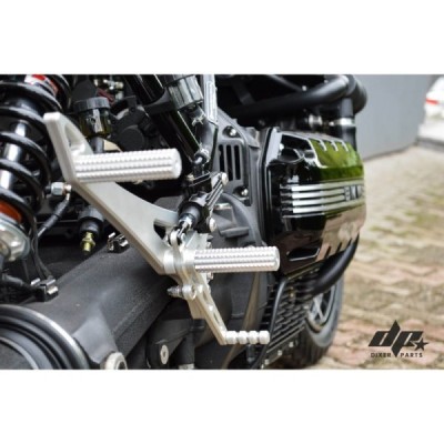 Front + rear sets – DUAL footrest BMW K100 K75 K1100 cafe racer scrambler