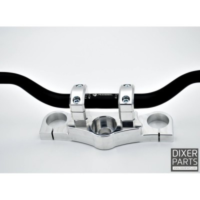 Reinforced upper triple tree clamp + risers + handlebar Honda CBR F4 F4i FS sport (99-07) – stunt