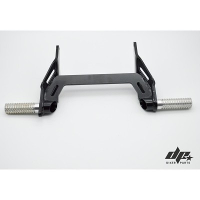 Rear Sets Footrests Subcage Kawasaki ZX6R 636 (2013-2023) Stunt Controls Sub-cage