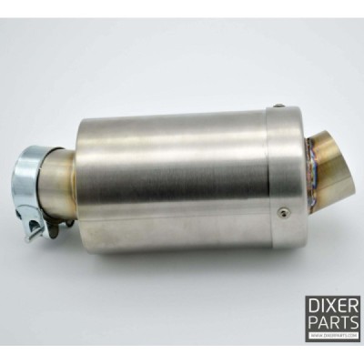 Short Exhaust Muffler Kawasaki ZX6R 636 (03-04) Stunt Drift Upgrade Tail Pipes