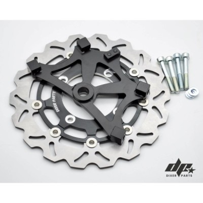 Handbrake bracket for Triumph Street Triple Daytona R 675 (06-12) 300 mm 2x Radial stunt