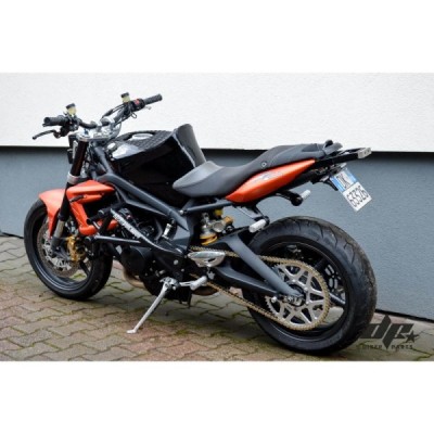 Rear sets – footrests subcage Triumph Street Triple 675 (08-12) stunt