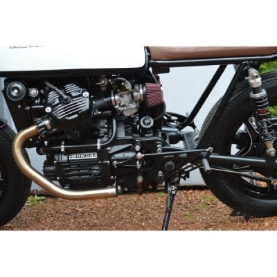 Front sets – driver’s footrest – Honda CX500 cafe racer scrambler-black