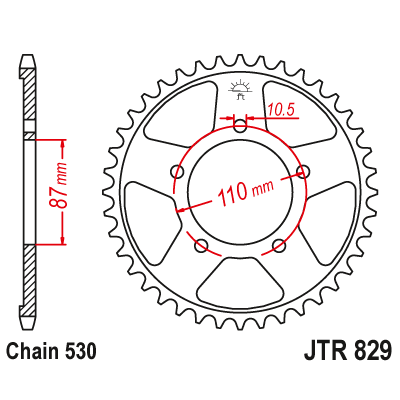 Steel stunt sprocket 50t-530 for Suzuki GSX-F 600 750 GSF 650 Bandit RF600