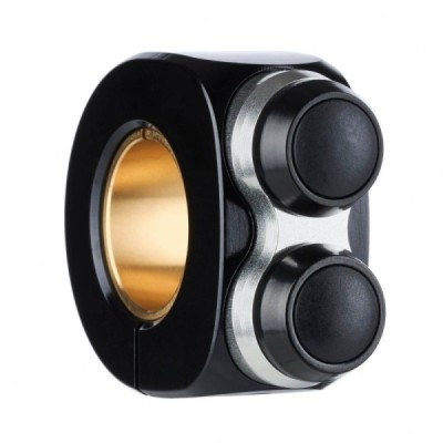 Motogadget mo.switch basic 2 BLACK/SILVER INLAY (4004011)