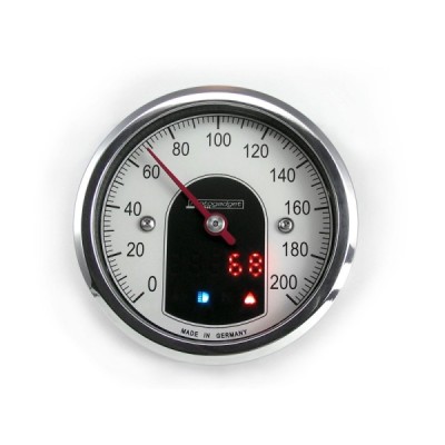 Motogadget motoscope tiny (49 mm analogue speedo) POLISHED BEZEL (5001012)
