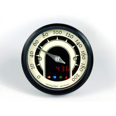 Motogadget mst speedster (tiny with Speedline design) BLACK BEZEL (5001013)