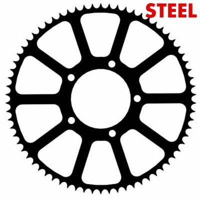 Steel stunt sprocket 70t-530 for Honda CBR 600F F2 (91-96) CB CBF 1000 (97-15) SC28