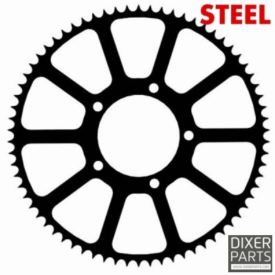 Steel stunt sprocket 70t-530 for Honda CBR 600F F2 (91-96) CB CBF 1000 (97-15) SC28