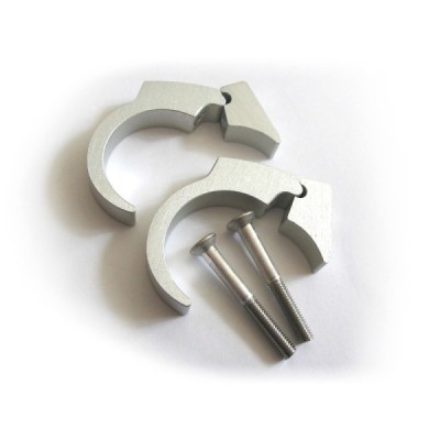 Motogadget msm Handle Bar Clip Kit 22mm SILVER (3004055)