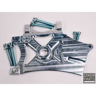 Handbrake bracket for Kawasaki Z750 ZX-9R -300 mm – 2x radial + stock FB – aluminium – stunt