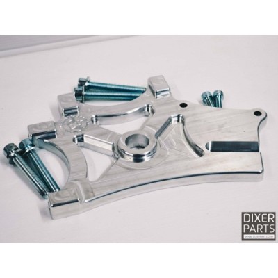 Handbrake bracket for Kawasaki Z750 ZX-9R -300 mm – 2x radial + stock FB – aluminium – stunt