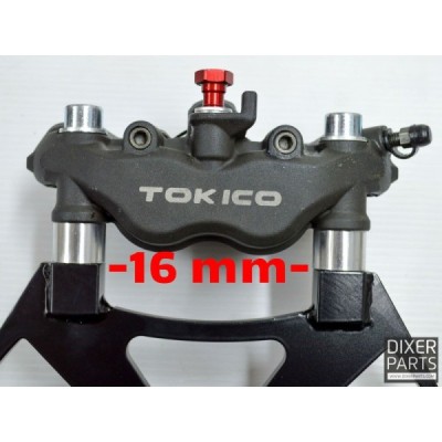 Handbrake bracket for Kawasaki Z750 ZX-9R -300 mm – 2x radial + stock FB – aluminium – stunt