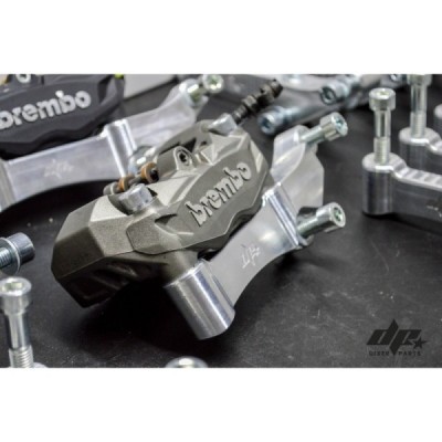 Upgrades caliper adapter bracket Brembo-100mm Harley Davidson Dyna Softail Touring -right