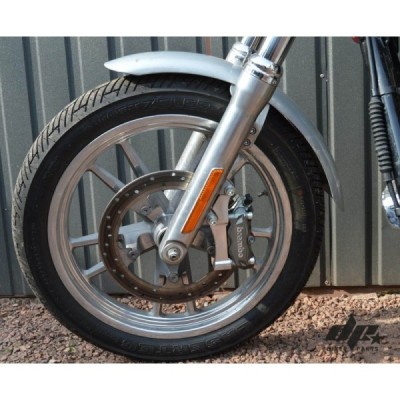 Upgrades caliper adapter bracket Brembo-100mm Harley Davidson Dyna Softail Touring – left
