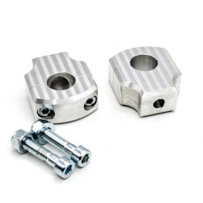 Aluminum risers – handlebar attachment – 25 mm (1 cal)