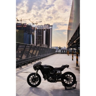 Ducati Scrambler 800 z 2017r cafe racer custom by Dixer Parts