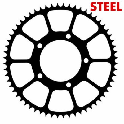 Steel stunt sprocket 60t-525 for Honda CBR 600F F2 F3 F4 (97-00) CB CBF 600 650 (98-18) 900RR
