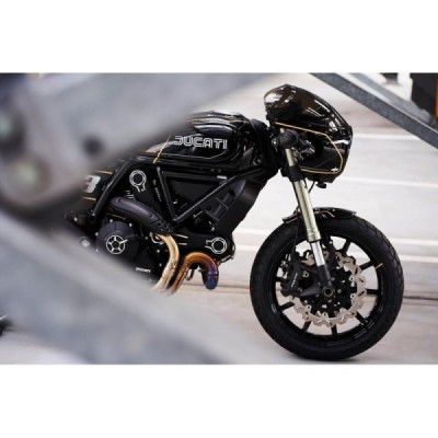 Ducati Scrambler 800 z 2017r cafe racer custom by Dixer Parts