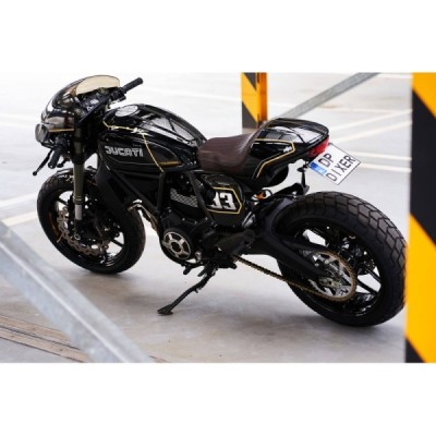 Ducati Scrambler 800 z 2017r cafe racer custom by Dixer Parts