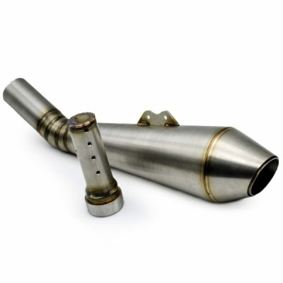 Exhaust Muffler +Db Killer BMW K75 Cafe Racer Collector Slipon Tail Pipes Kit