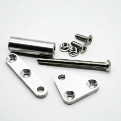 Exhaust mounts BMW K75 for short and long rearsets