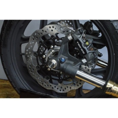 Suspension BMW K100 K75 K1100- Motogadget, up side down, custom yokes-cafe racer