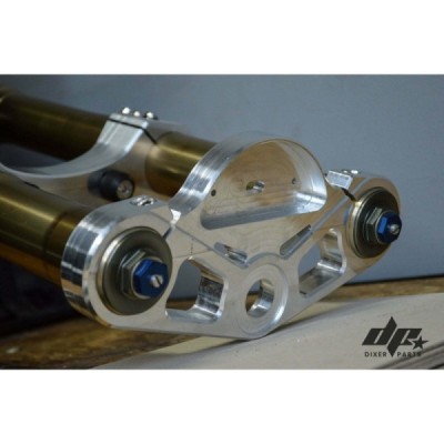 Suspension BMW K100 K75 K1100- Motogadget, up side down, custom yokes-cafe racer