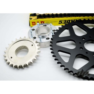 Chain drive kit sprocket 24/60 + DID 530 VX – Harley Davidson Dyna (2006-)