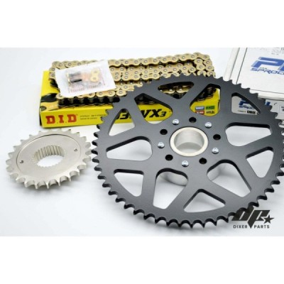Chain drive kit sprocket 24/60 + DID 530 VX – Harley Davidson Dyna (to -2006)