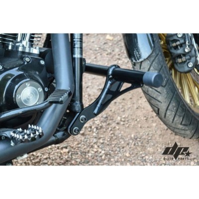 Crash cage – engine guard crash bar Harley Davidson Dyna (to -2017) stunt club style custom 2017 2016 2015 2014 2013 2012 2011 2