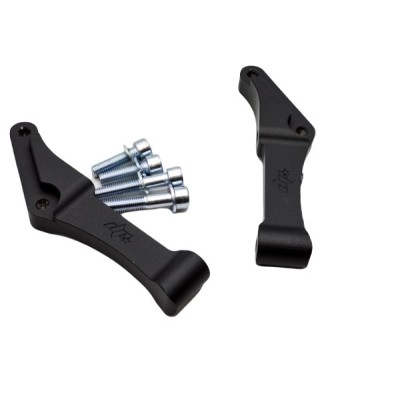 Upgrades calipers adapters bracket Brembo-100mm Harley Davidson Dyna Softail Touring left+right