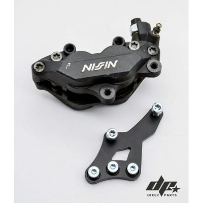 Adapter 04 – front Nissin caliper from Honda CBR 600 (99-05) stunt suport left handbrake