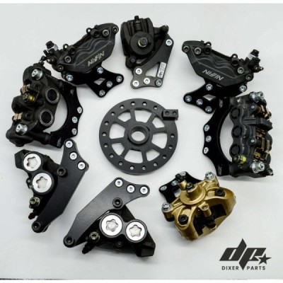 Adapter 06 – front right caliper from Yamaha MT-07 stunt MT07 suport