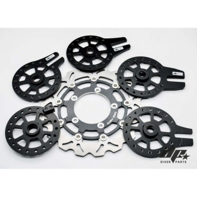 Adapter 06 – front right caliper from Yamaha MT-07 stunt MT07 suport