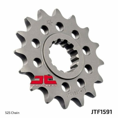Front sprocket suitable for Yamaha MT-07 MT-09 FZ8 R1 (JTF1591 SUNF421) – 15t-525