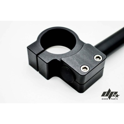 Aluminum CLIP-ON – 41,7mm – custom cafe racer BMW K1 K100 K1100 black