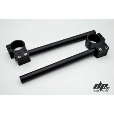 Aluminum CLIP-ON – 41,3mm – custom cafe racer BMW K75 K100 black