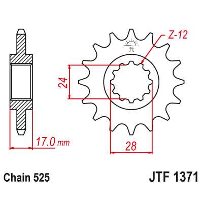 Chain drive kit 15/55 + DID chain 525 VX – Honda CBR F2 F3 (91-98) stunt