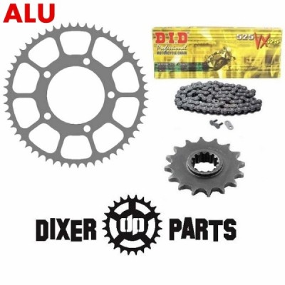 Chain drive kit 15/65 ALUMINUM + DID chain 525 VX -Honda CBR F2 F3 (91-98) stunt