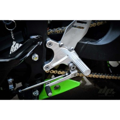 Aluminium front sets – driver’s footrest Kawasaki ZX6-R 636 (09-18) stunt
