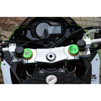 Reinforced upper triple tree clamp Kawasaki ZX6R 636 (13-23) stunt