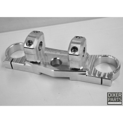 Reinforced upper triple tree clamp + 28,6mm risers Kawasaki ZX6R 636 (13-23) stunt