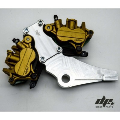 ALU left handbrake bracket Suzuki DR-Z 400 (00-08) stunt