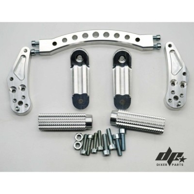 Rear sets – footrests subcage Triumph Daytona 675 (06-12) stunt