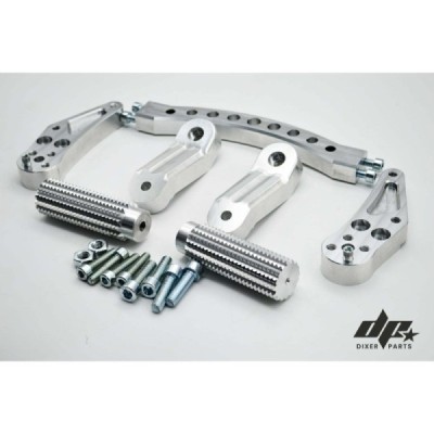 Rear sets – footrests subcage Triumph Daytona 675 (06-12) stunt