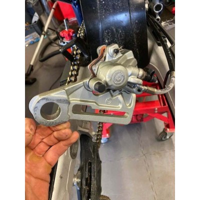 Left handbrake bracket for KTM Husqvarna (25mm) SX XC SX-F TPI SMR XC-F FE TE FC FS TC FX TX 125 150 250 300 350 450 125 300i 50