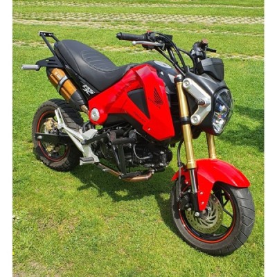 Steel scrape bar – 12 o’clock – Honda MSX125 GROM (13-20) subcage titan stunt