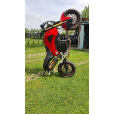 Steel scrape bar – 12 o’clock – Honda MSX125 GROM (13-20) subcage titan stunt